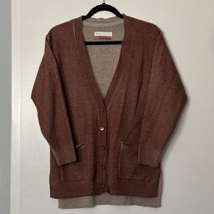Anthropologie Pilcro Kelly 100% cashmere cardigan